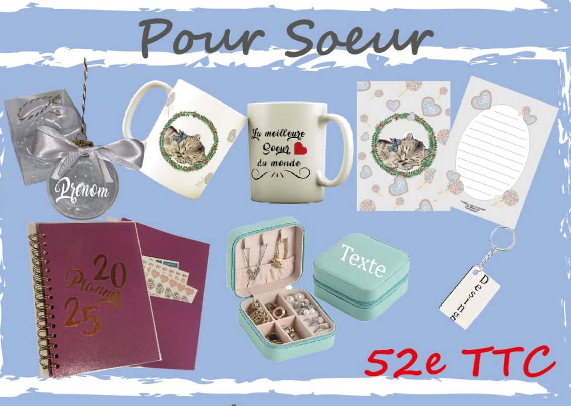 Box cadeau soeur