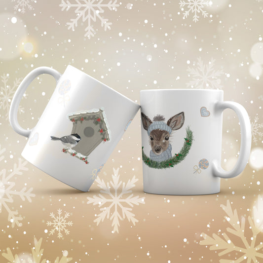 Telechargement numerique desing pour sublimation des mugs design Noël