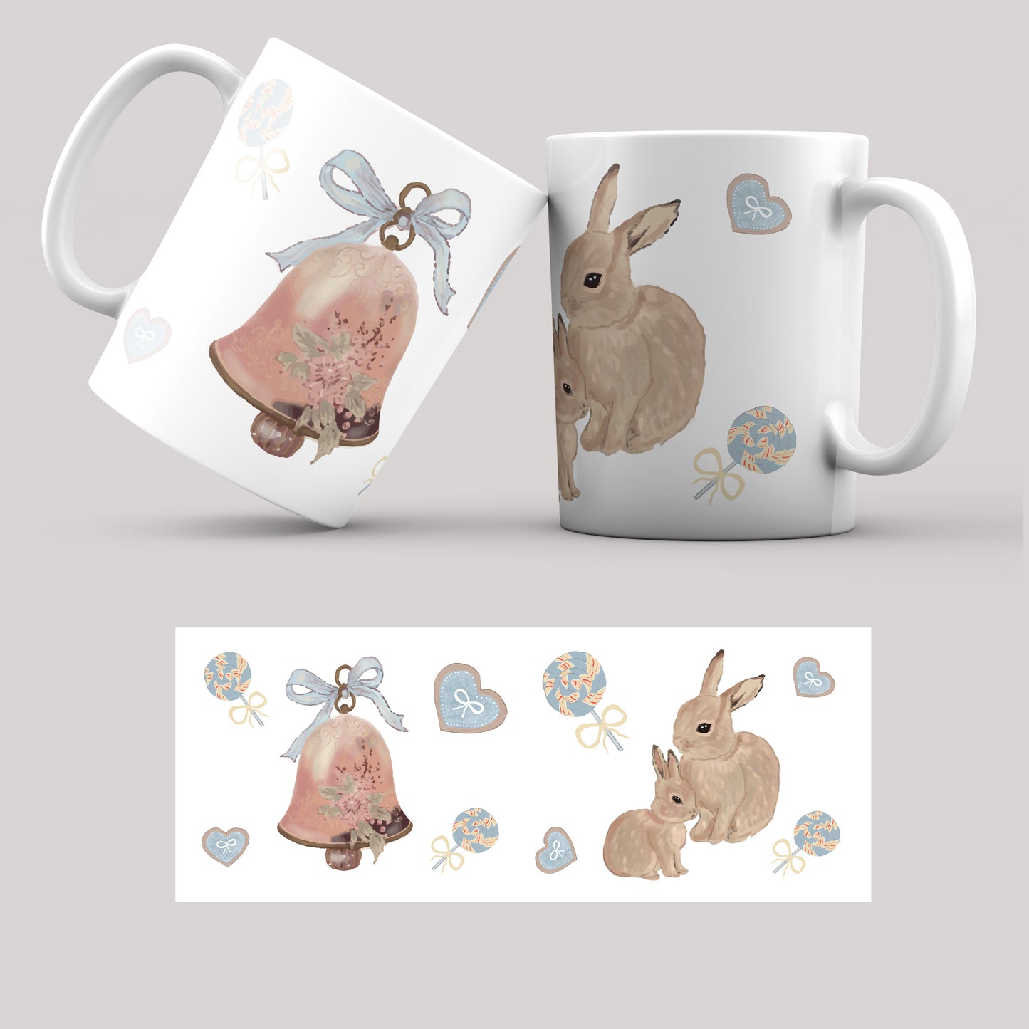 Telechargement numerique desing pour sublimation des mugs design Noël